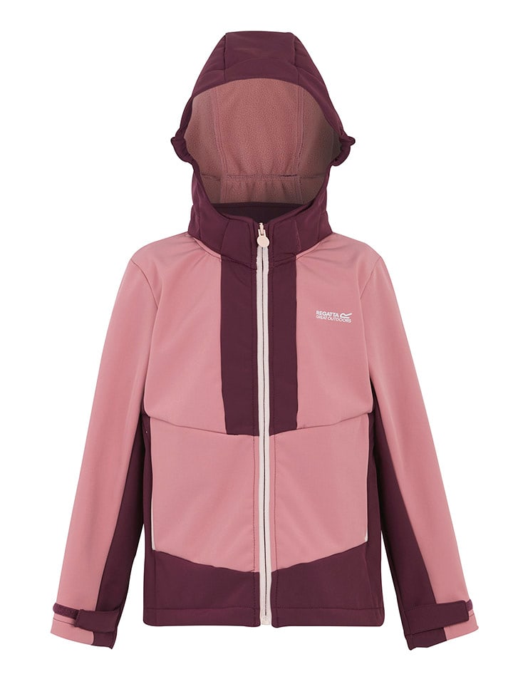 Regatta Kurtka softshellowa "Haydenbury" w kolorze jasnoróżowym rozmiar: 128