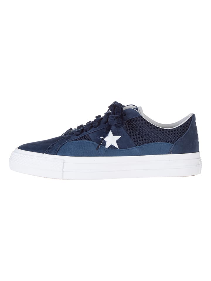 Converse Skórzane sneakersy "Converse x Alltimers One Star Pro" w kolorze granatowym rozmiar: 42,5