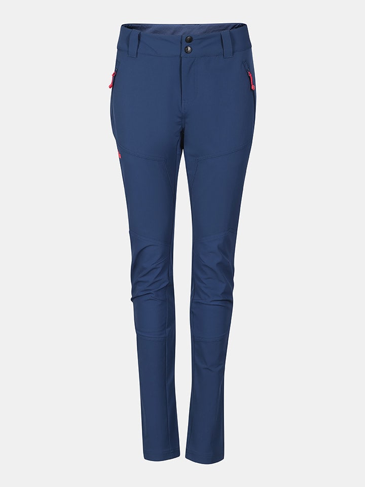 Kilpi Spodnie softshellowe "Lago" w kolorze granatowym rozmiar: 34