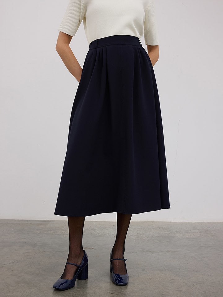 BGN Spódnica w kolorze granatowym rozmiar: 34