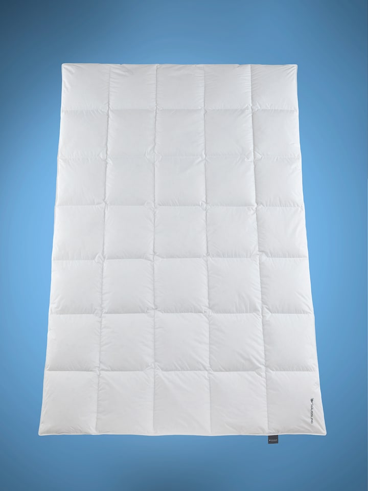 Häussling Bettwaren Całoroczna kołdra puchowa w kolorze białym rozmiar: 155x220 cm