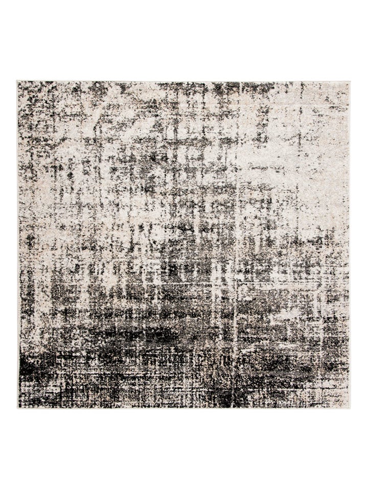 Safavieh Dywan "Adirondack" w kolorze beżowo-czarnym rozmiar: 122x122 cm