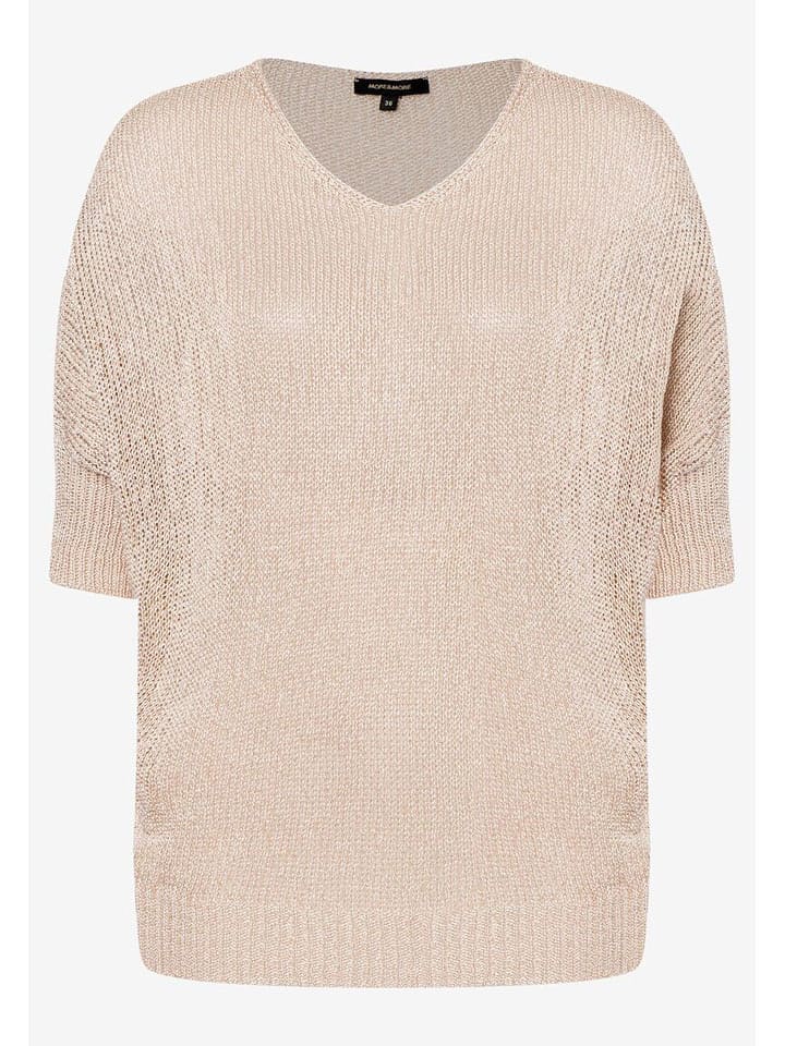 More & More Sweter w kolorze beżowym rozmiar: 42