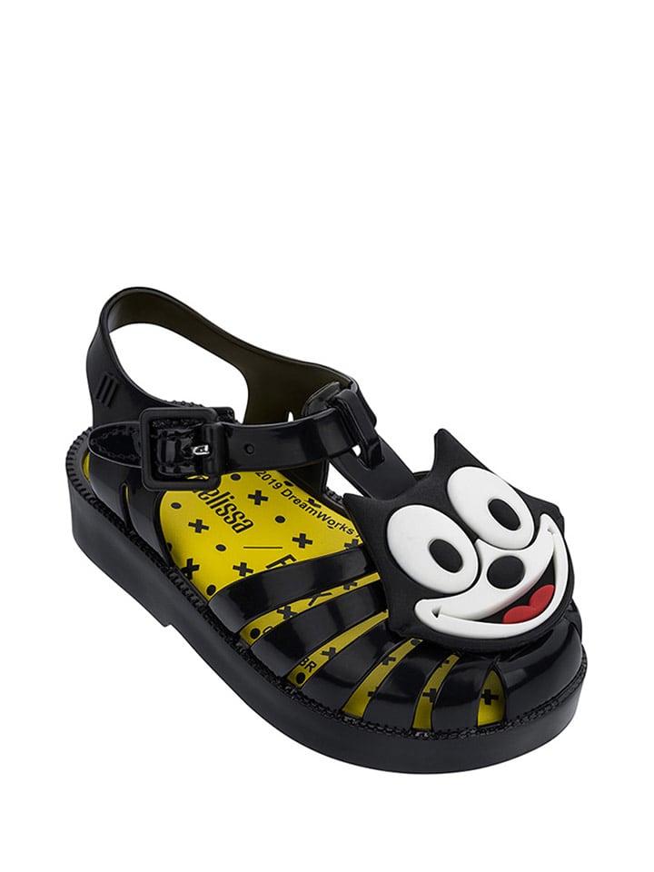 Melissa Półsandały w kolorze czarnym rozmiar: 19/20