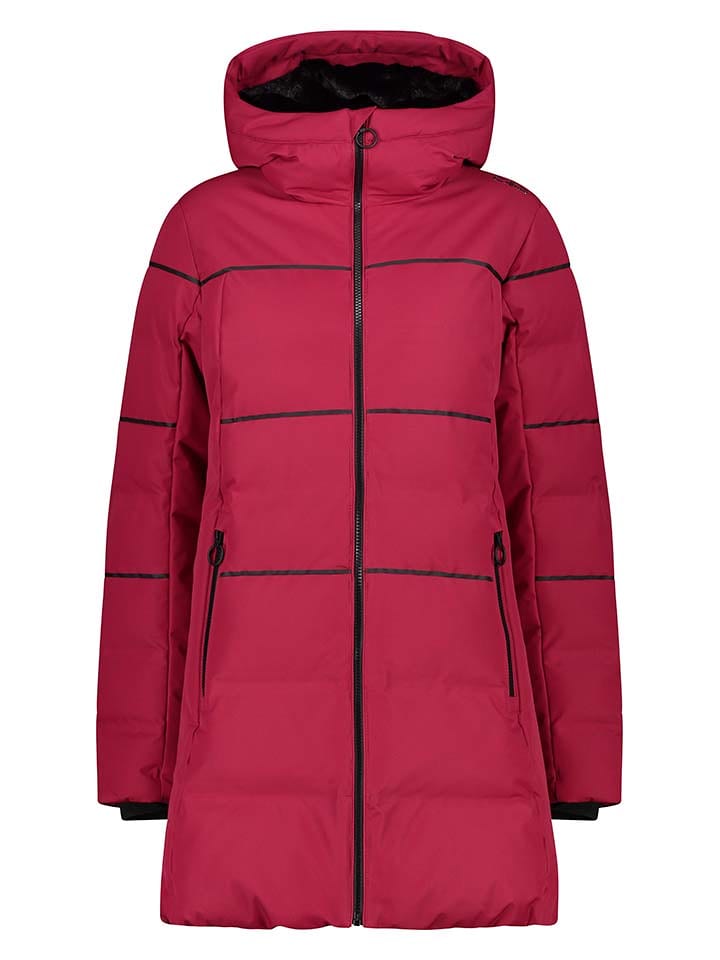 CMP Płaszcz pikowany w kolorze różowym rozmiar: 40