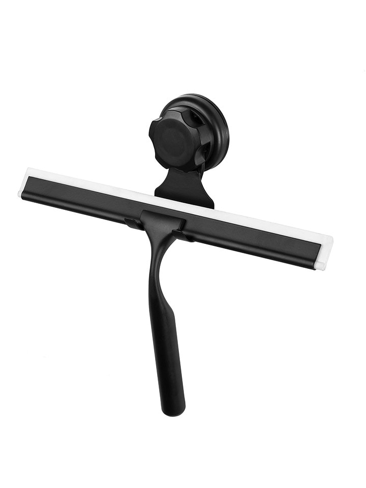 Compactor Ściągaczka prysznicowa "Bestlock" w kolorze czarnym - 25,4 x 5,5 x 23,5 cm rozmiar: onesize