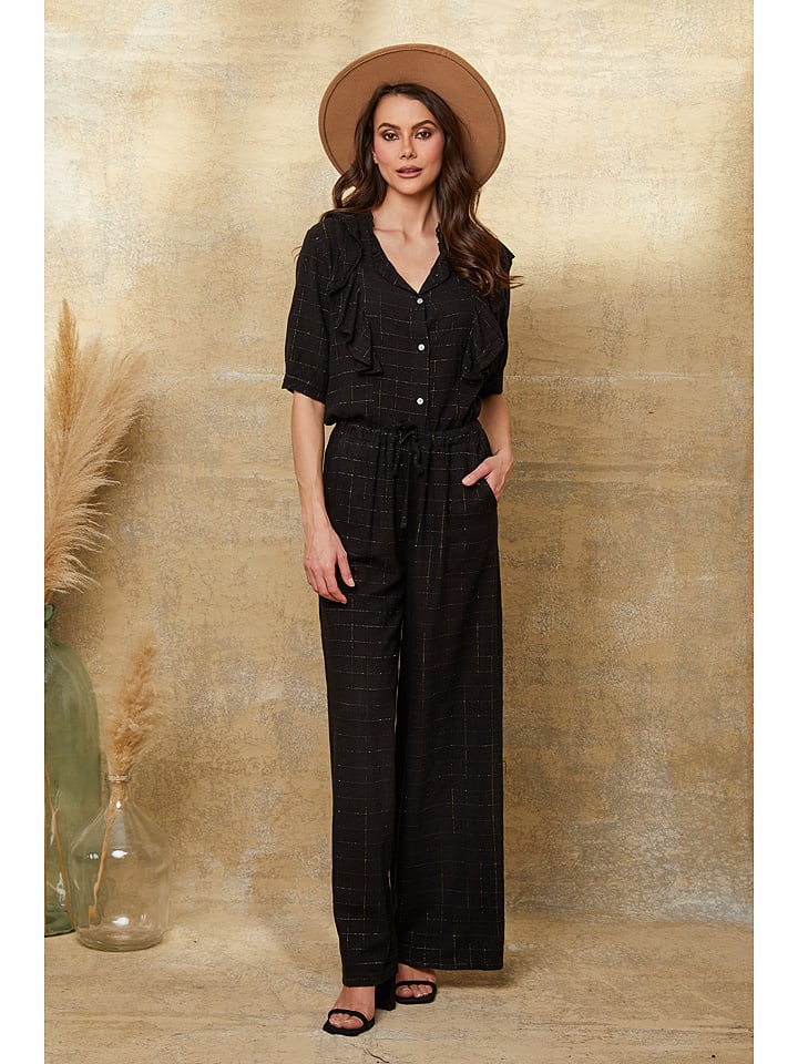 Joséfine Bluzka "Bastide" w kolorze czarnym rozmiar: L