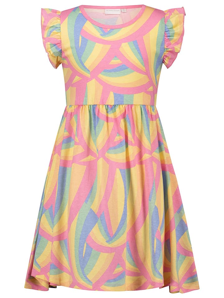 Topo Sukienka "Rainbow" w kolorze żółtym rozmiar: 104