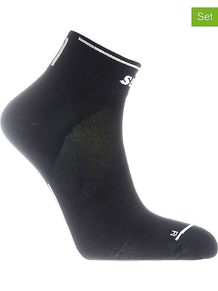 Seger Skarpety funkcyjne (3 pary) w kolorze czarnym rozmiar: 37-39