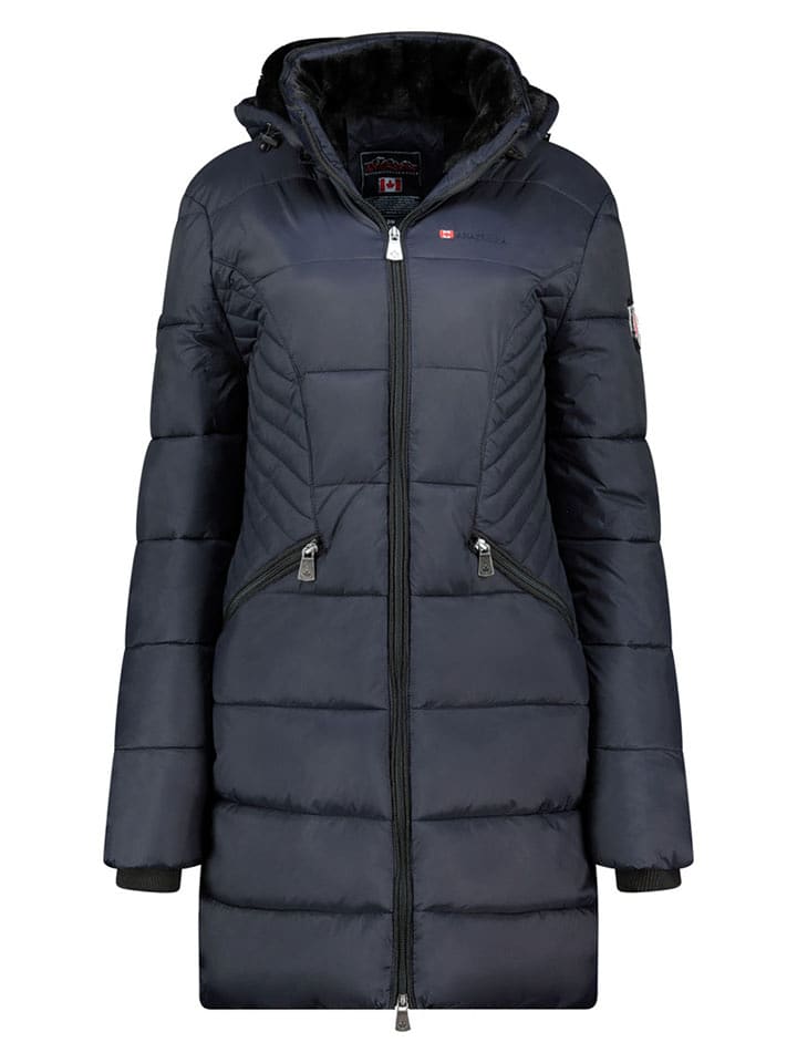 ANAPURNA Płaszcz pikowany "Beeana" w kolorze granatowym rozmiar: M