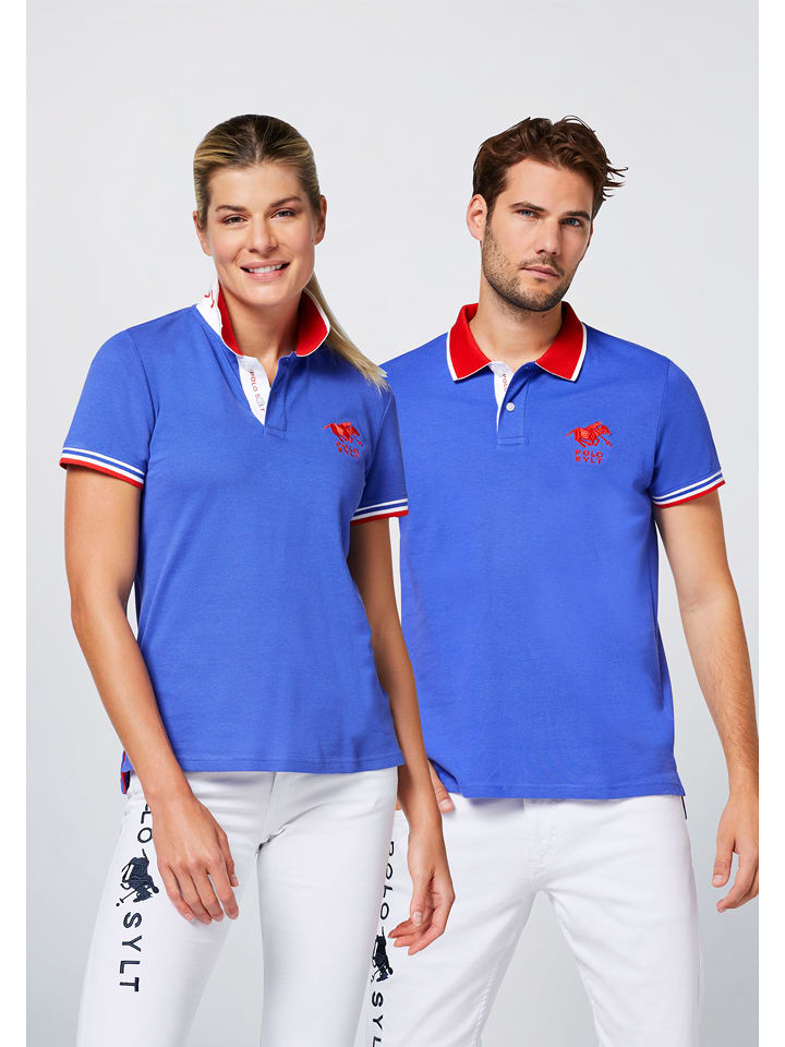 Polo Sylt Koszulka polo w kolorze niebieskim rozmiar: M