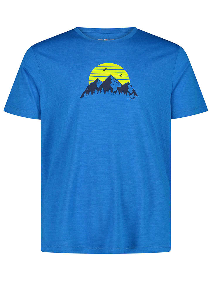 CMP Koszulka funkcyjna w kolorze niebieskim rozmiar: 46