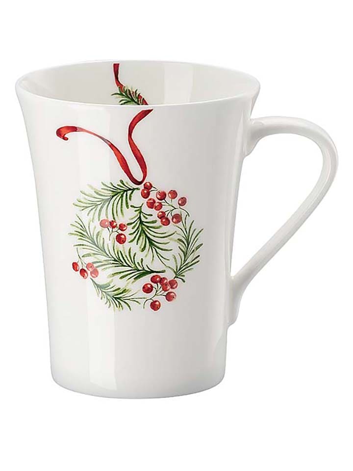 Hutschenreuther Kubek jumbo w kolorze białym - 400 ml rozmiar: onesize