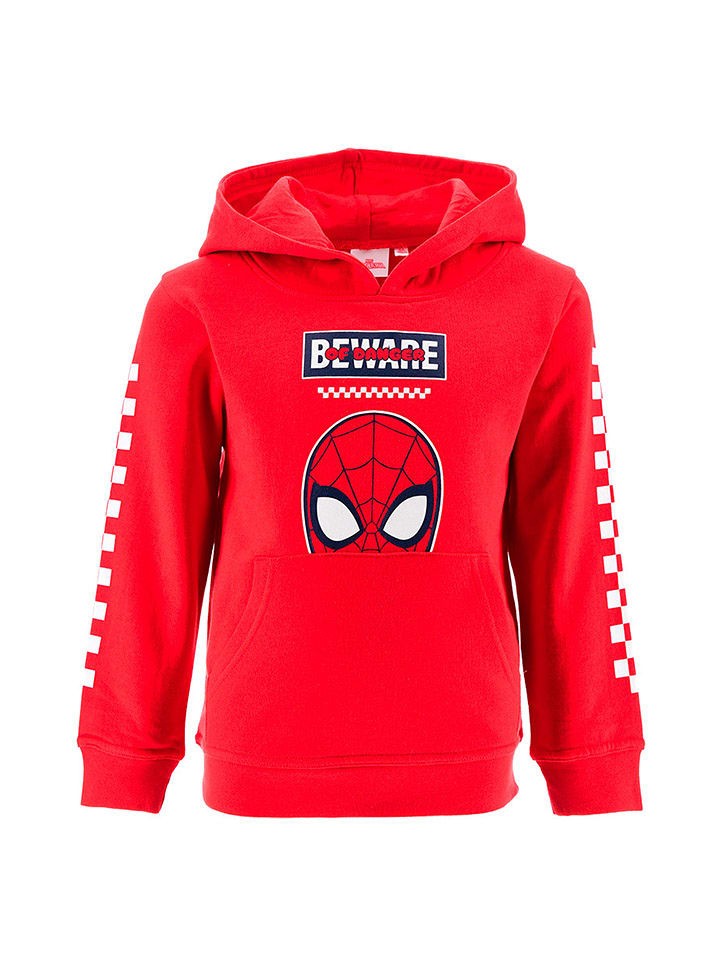 Spiderman Bluza "Spider-Man" w kolorze czerwonym rozmiar: 98
