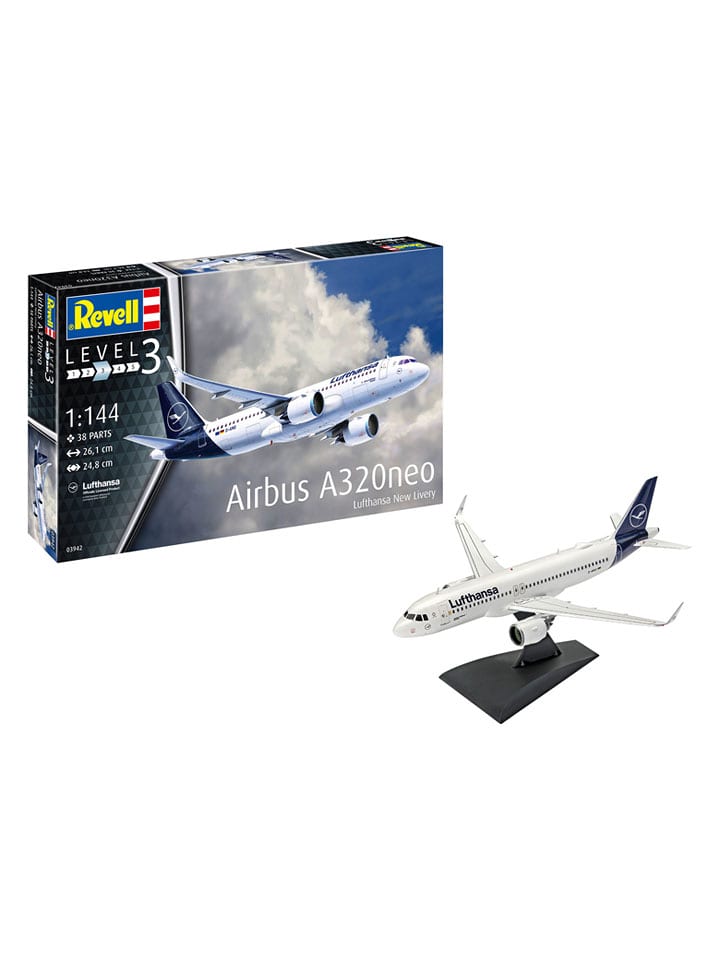 Revell Model "Airbus A320neo Lufthansa New Livery" do zlożenia - 10+ rozmiar: onesize