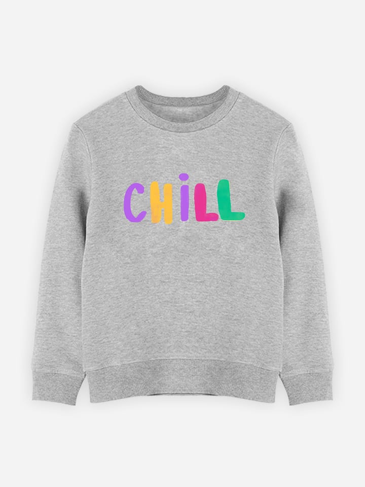 WOOOP Bluza "Chill" w kolorze szarym rozmiar: 152