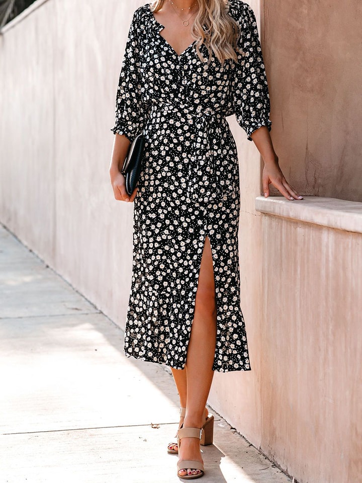 LA Angels Sukienka w kolorze czarno-białym rozmiar: M