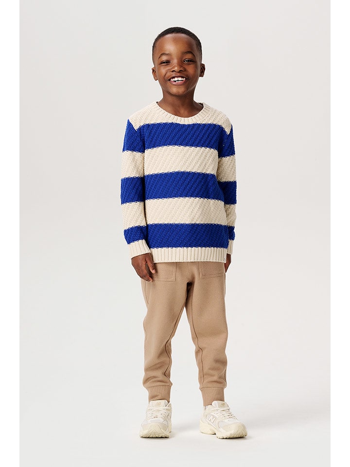 Noppies Spodnie dresowe "Huete" w kolorze jasnobrązowym rozmiar: 116