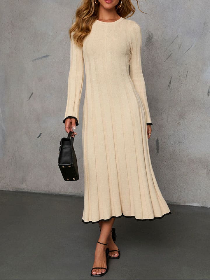 Milan Kiss Sukienka w kolorze kremowym rozmiar: M