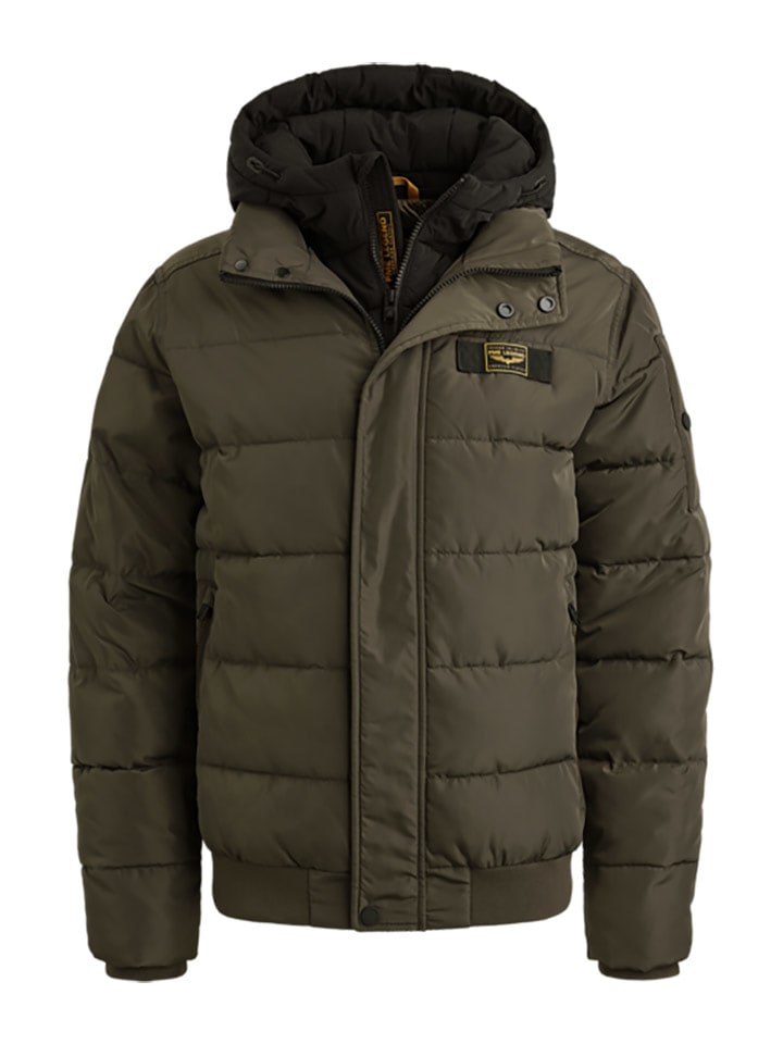 PME Legend Kurtka pikowana w kolorze khaki rozmiar: XXL
