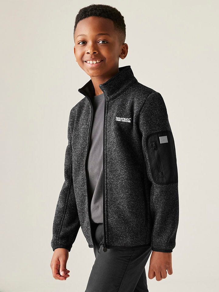 Regatta Kurtka polarowa "Newhill" w kolorze antracytowym rozmiar: 116