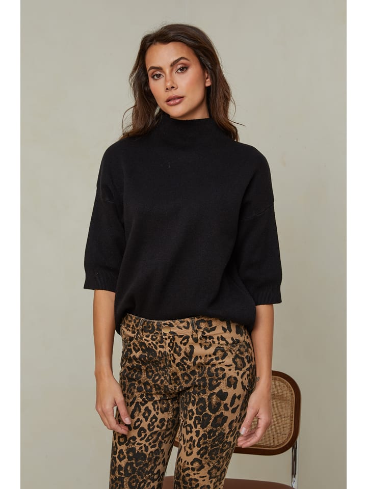 Joséfine Sweter "Mahouca" w kolorze czarnym rozmiar: M