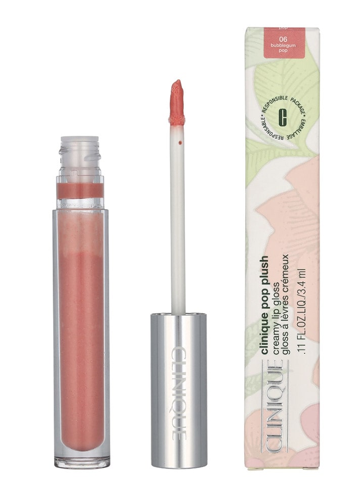 Clinique Błyszczyk "Pop Plush Creamy - #06 Bubblegum Pop" - 3,4 ml rozmiar: onesize