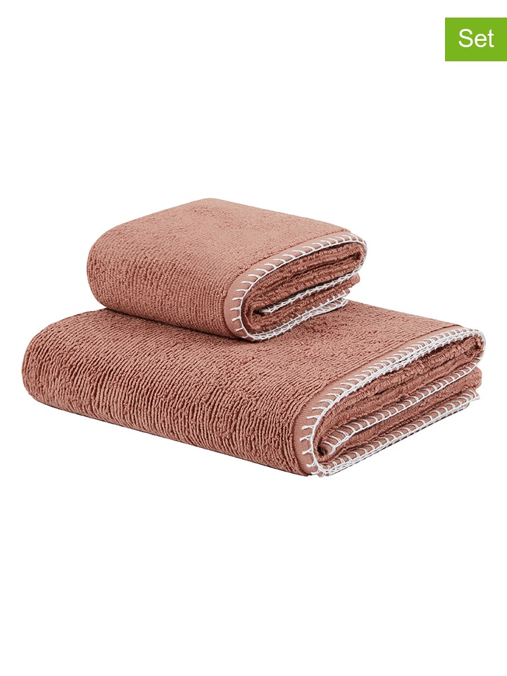 Lanerossi 2-częściowy zestaw "Coppia" w kolorze jasnoróżowym rozmiar: onesize