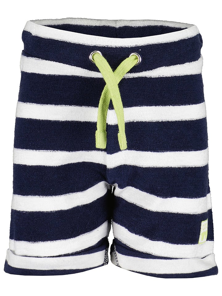 Blue Seven Szorty w kolorze granatowo-białym rozmiar: 104