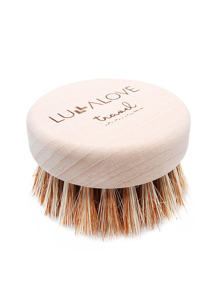 Lullalove Szczotka "Travel" w kolorze jasnobrązowym do ciała rozmiar: onesize