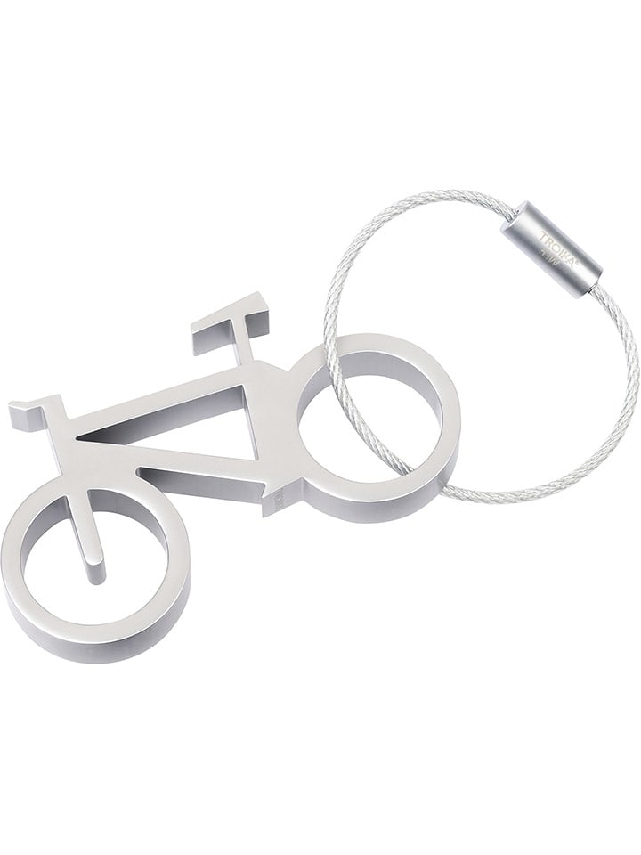 Troika Brelok w kolorze srebrnym do kluczy rozmiar: onesize