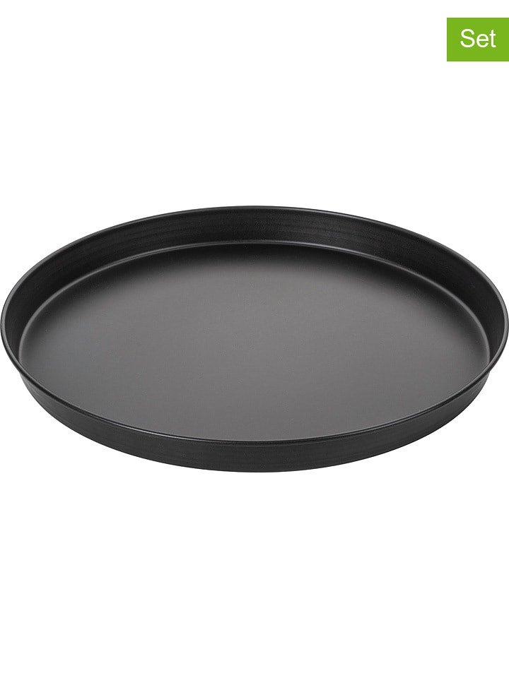 Zenker Blachy (2 szt.) "Special Countries" w kolorze czarnym na pizzę - Ø 28 cm rozmiar: onesize