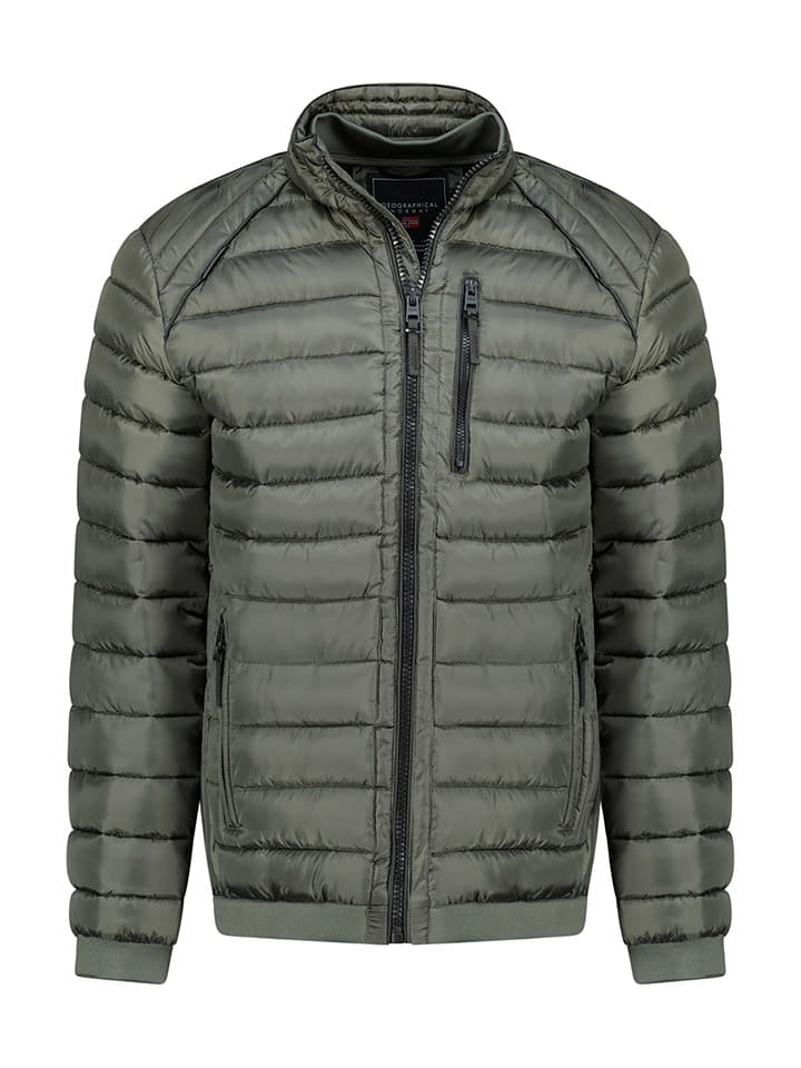 Geographical Norway Kurtka pikowana "Alonzo" w kolorze khaki rozmiar: M