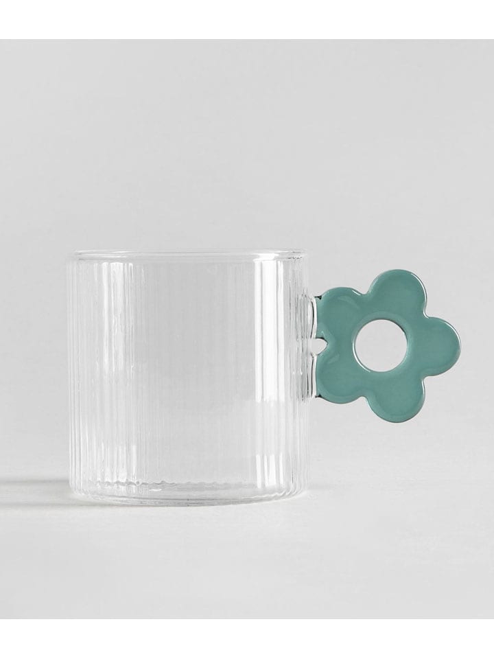 Homla Kubek "Bellezza" w kolorze turkusowym - 390 ml rozmiar: onesize