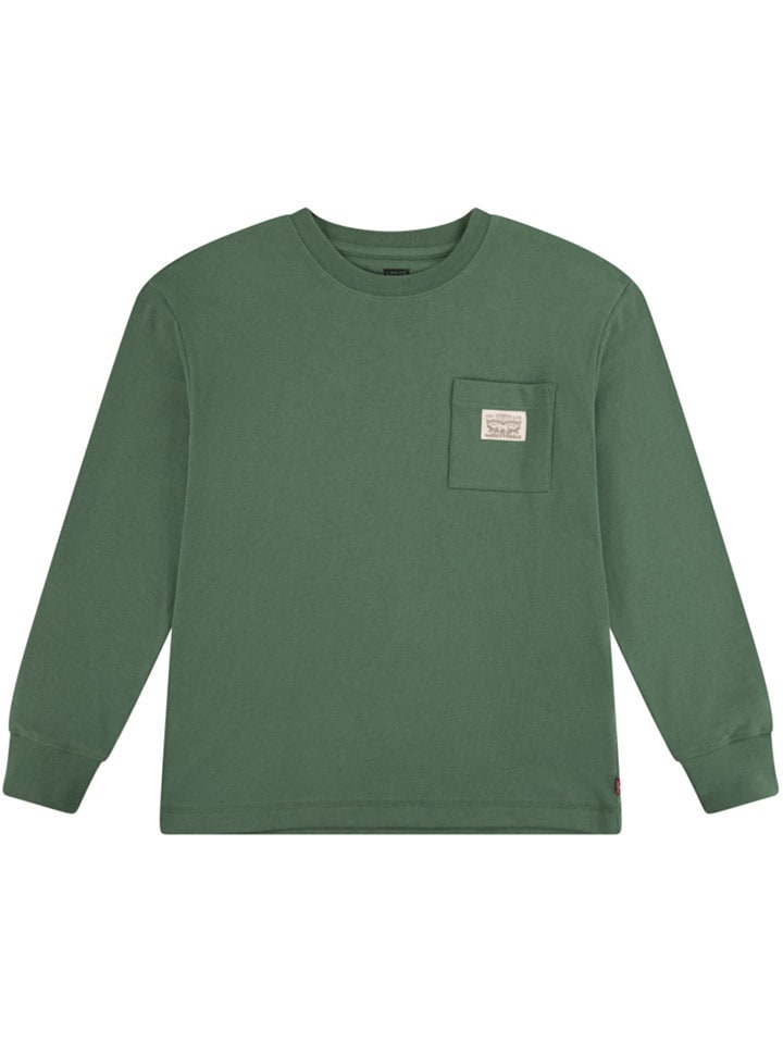 Levi's Kids Koszulka w kolorze zielonym rozmiar: 116