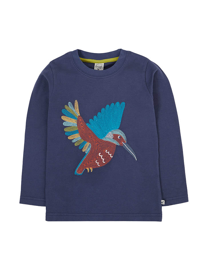 Frugi Koszulka "Adventure" w kolorze granatowym rozmiar: 98/104