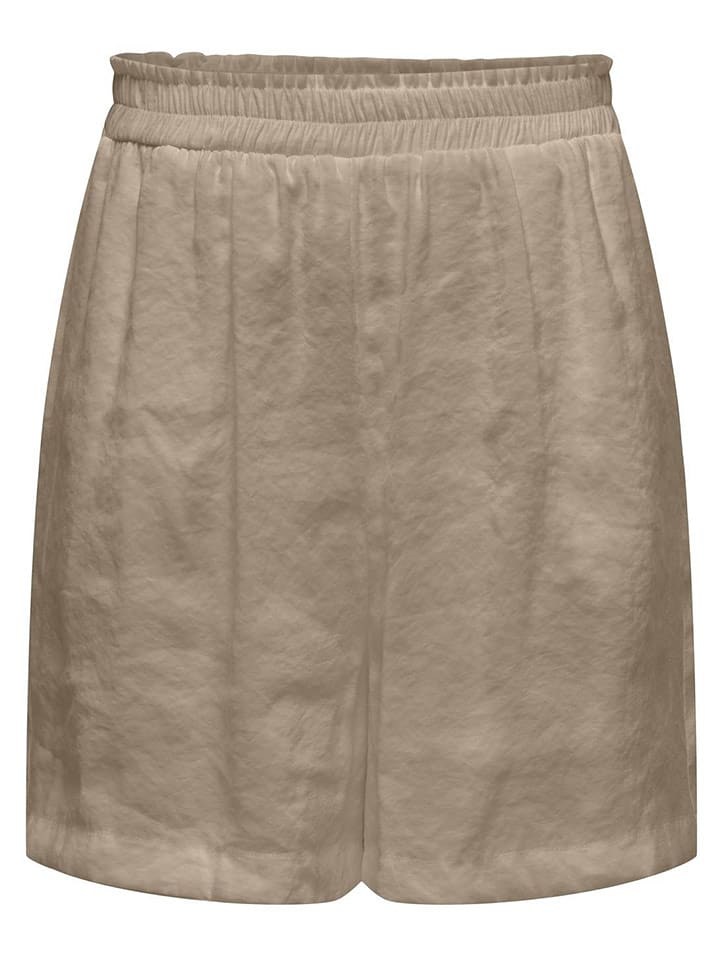 ONLY Szorty w kolorze beżowym rozmiar: XS