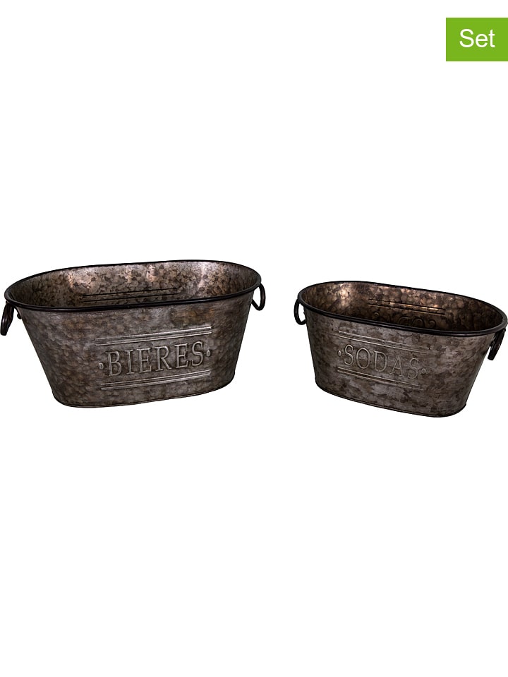 Anticline Wiaderka (2 szt.) w kolorze brązowym rozmiar: onesize