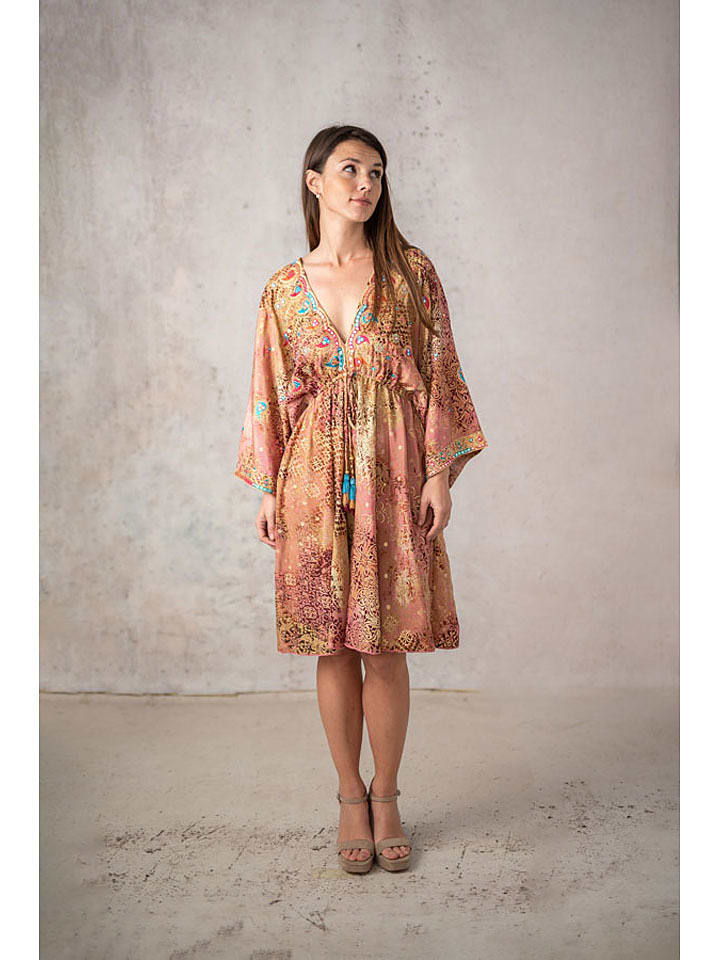 Lula Natura Sukienka w kolorze pomarańczowym rozmiar: onesize