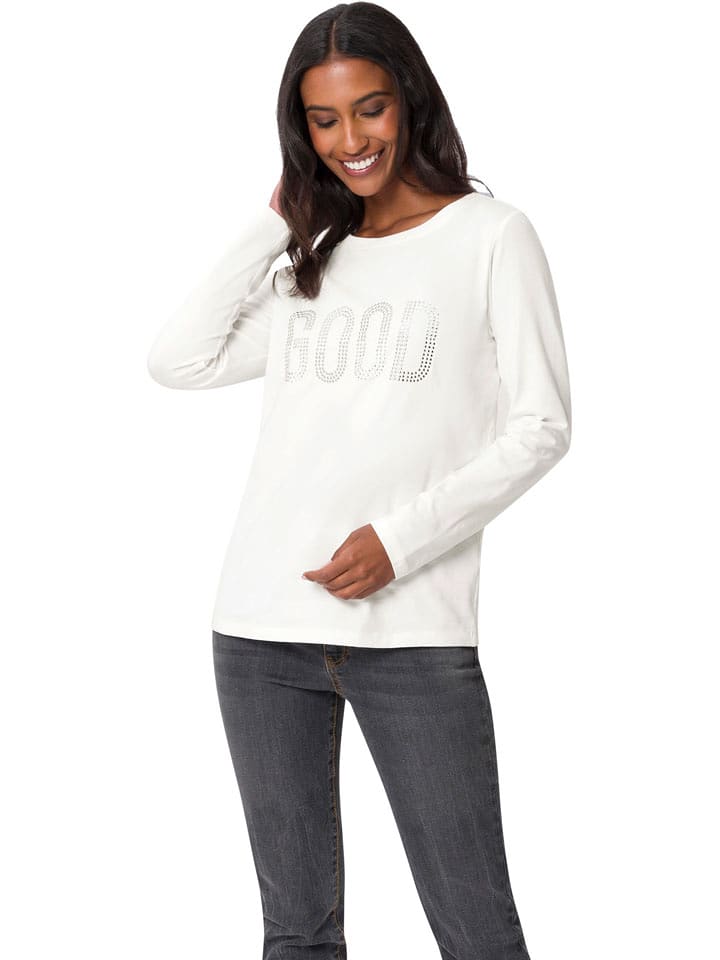 Heine Koszulka w kolorze białym rozmiar: 42