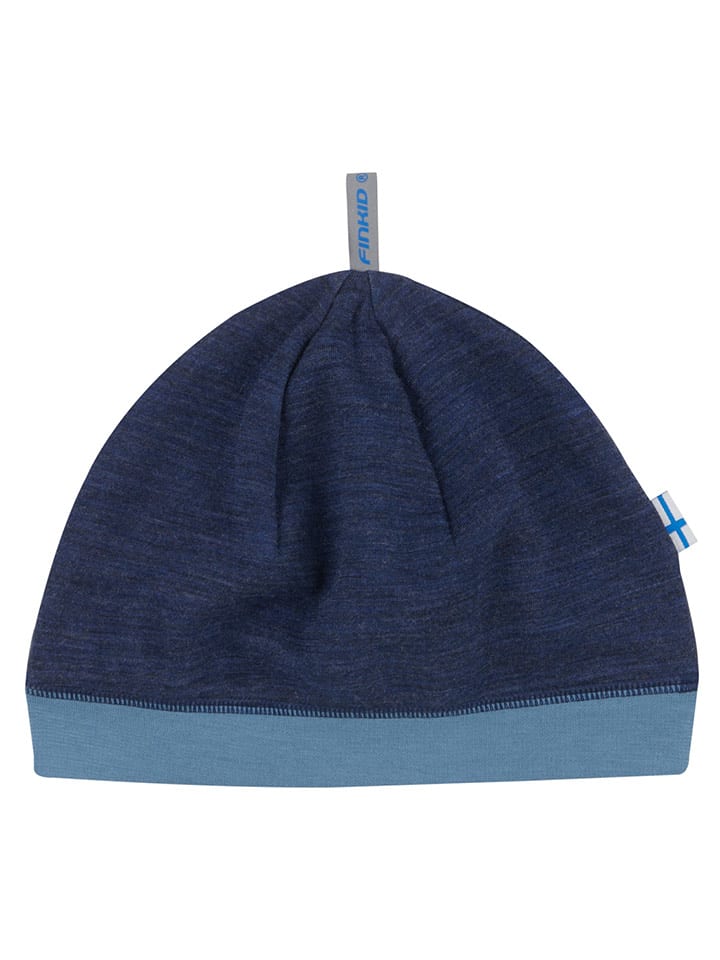 finkid Czapka "Hitti Soft" w kolorze granatowym rozmiar: 48-50 cm