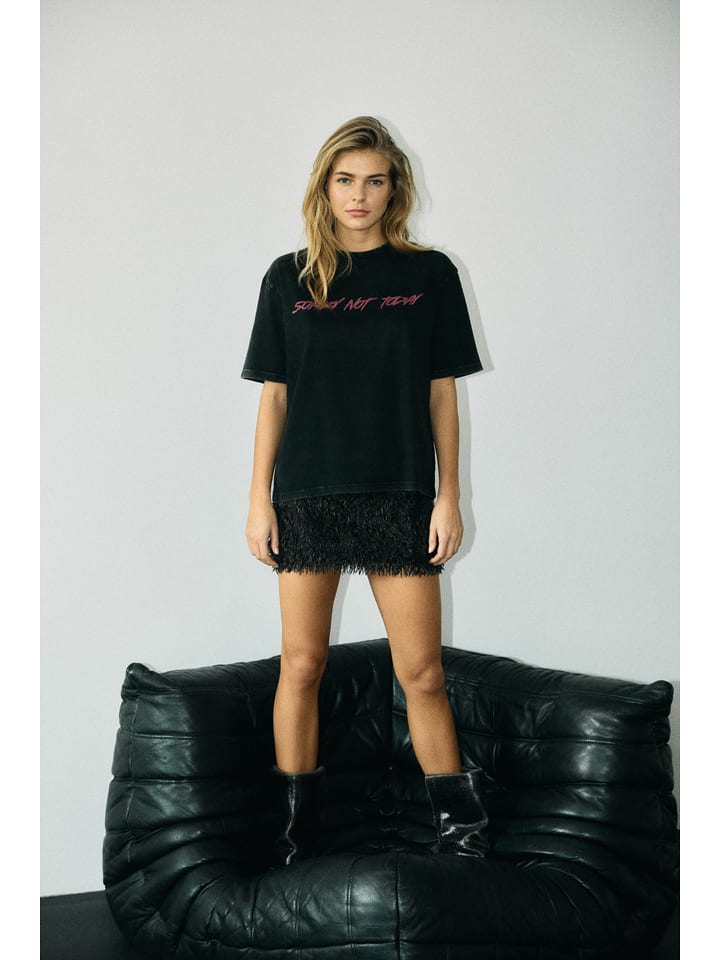 Noisy may Koszulka w kolorze czarnym rozmiar: XS