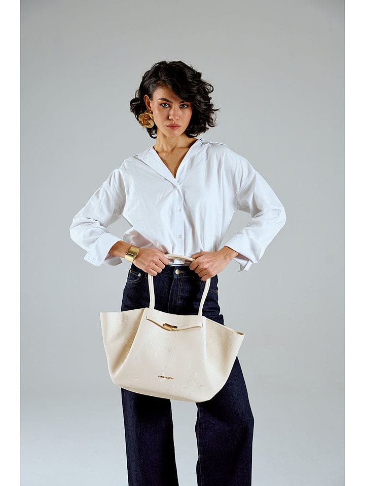 Vince Camuto Shopper bag "Prato" w kolorze beżowym - 52 x 27 x 13 cm rozmiar: onesize