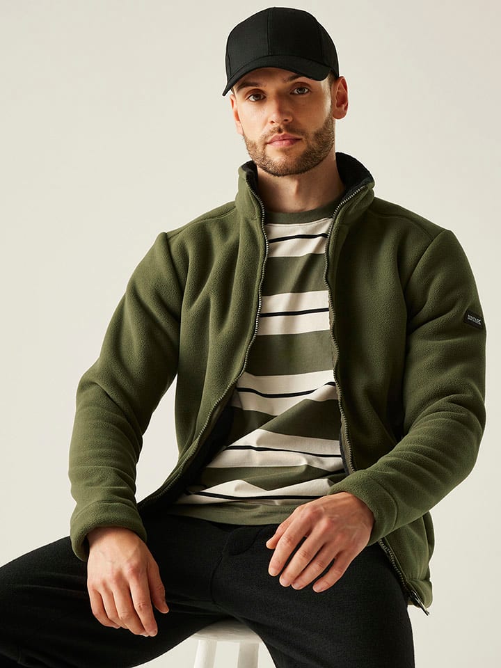 Regatta Kurtka polarowa "Garrian II" w kolorze khaki rozmiar: XL