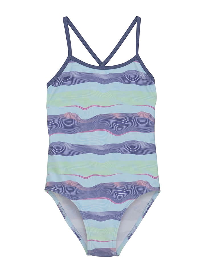 Color Kids Strój kąpielowy w kolorze fioletowo-zielonym rozmiar: 104