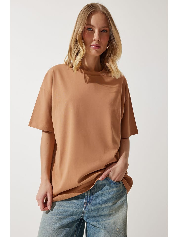 Happiness Istanbul Koszulka w kolorze beżowym rozmiar: 40