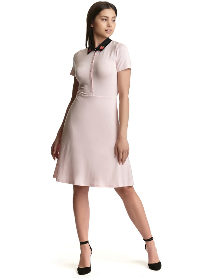 Pussy Deluxe Sukienka "Cat Sweet" w kolorze jasnoróżowym rozmiar: XL