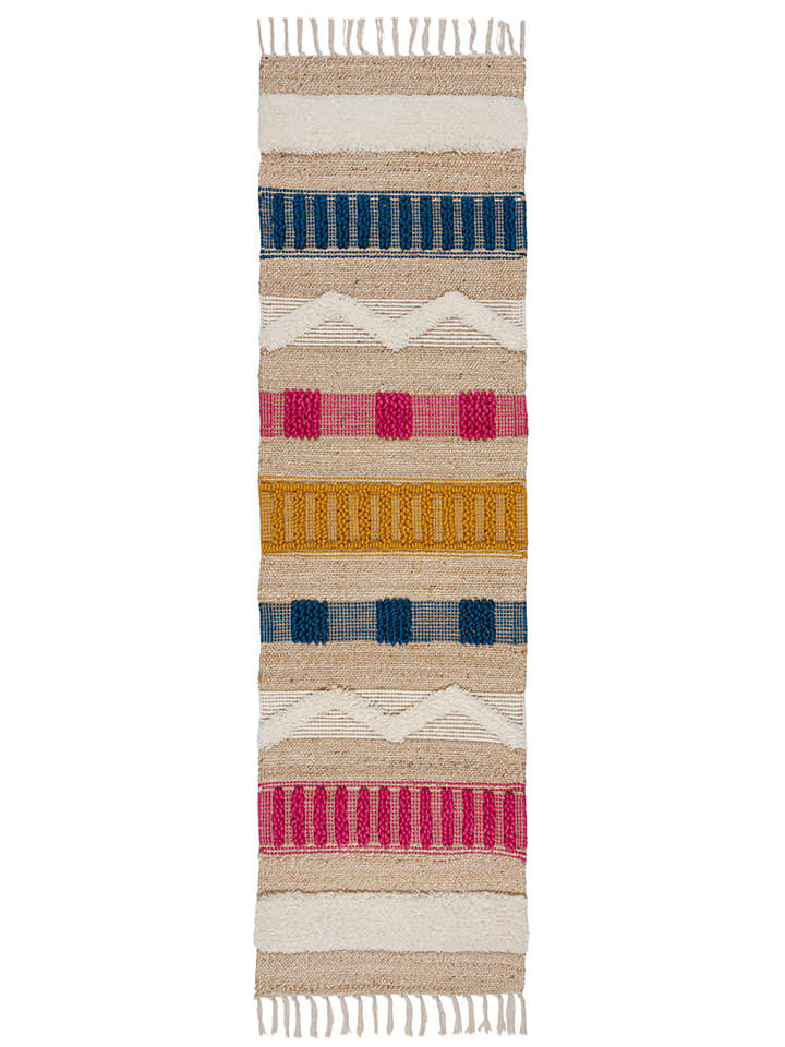 Flair Rugs Chodnik w kolorze beżowym rozmiar: 60x230 cm