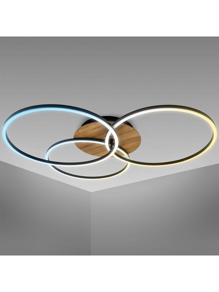 Briloner Lampa sufitowa CCT-LED w kolorze czarnym - KEE E (A do G) rozmiar: onesize