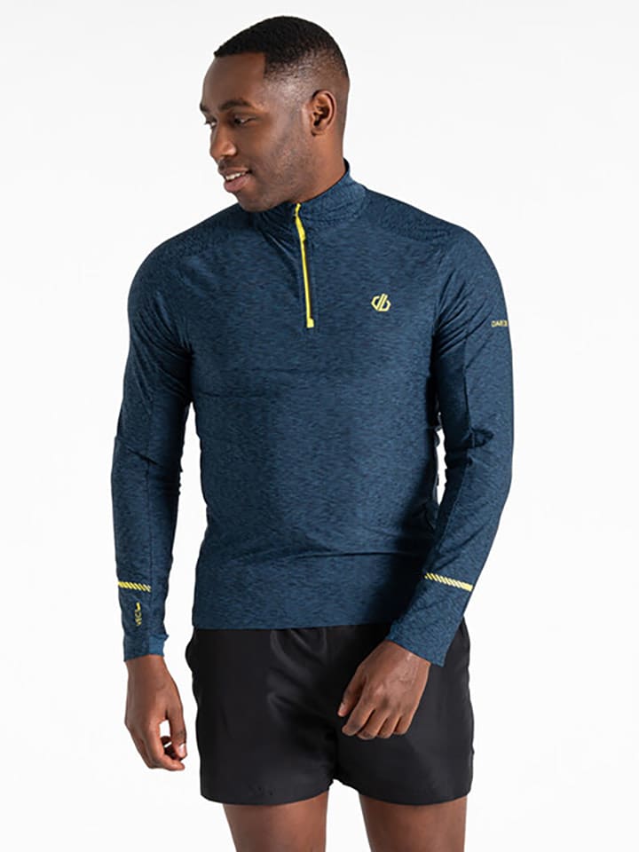 Dare 2b Koszulka funkcyjna "Power Up II" w kolorze granatowym rozmiar: L